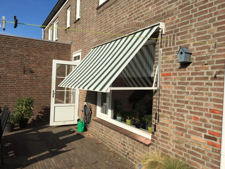 Uitvalschermen geplaatst door S&T Montage groen wit