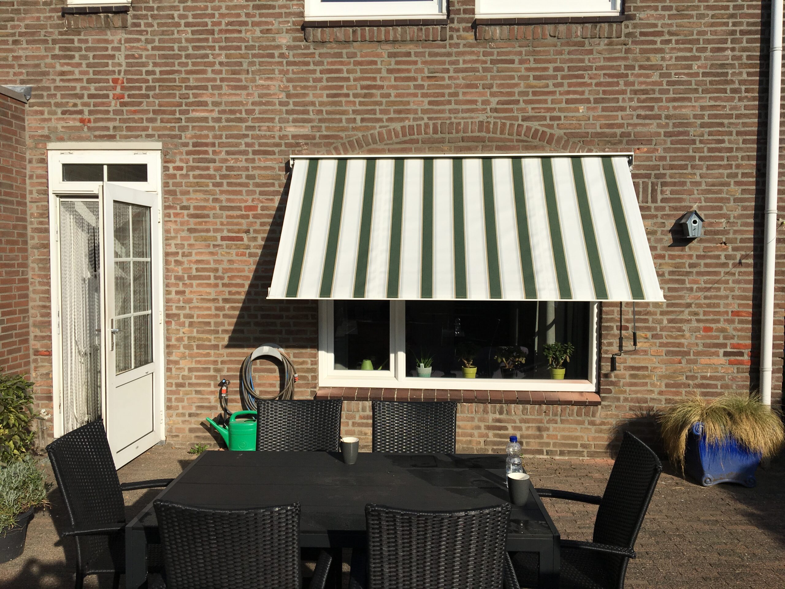 Uitvalschermen geplaatst door S&T Montage groen wit