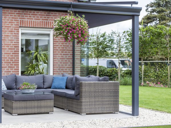 Deponti Overkapping Pigato voor meer ontspanning buitenshuis